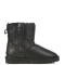 Double Zip Leather Black