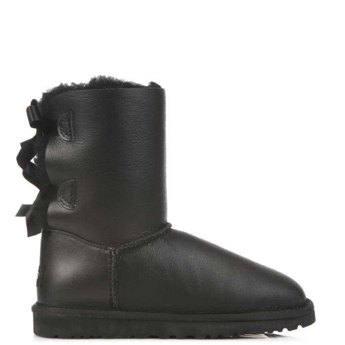 Bailey Bow Leather Black