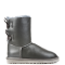 Bailey Bow Leather Grey