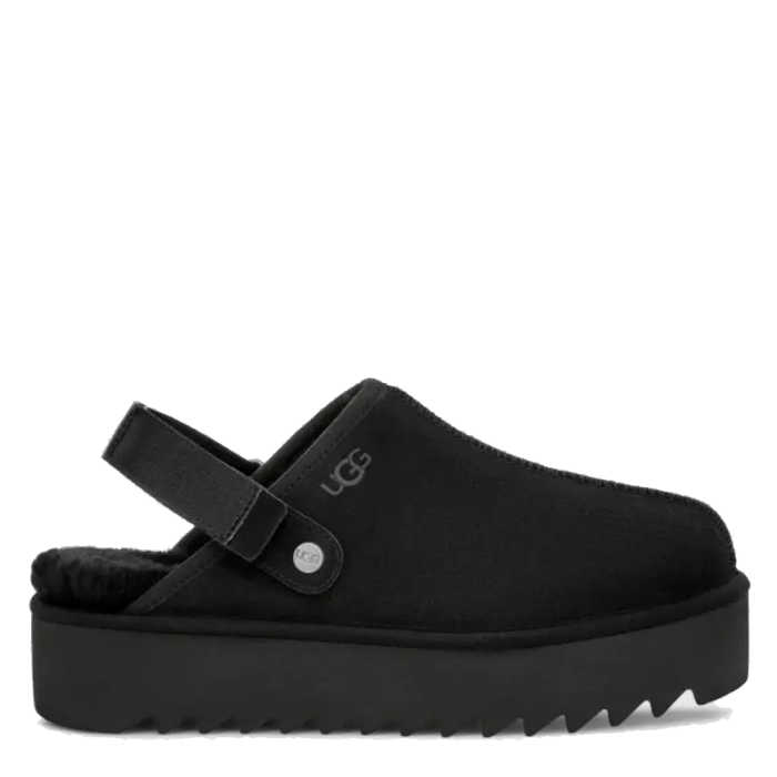 Lanah Clog Black Platform
