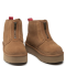 Women's Neumel Platform Zip Suede Chestnut