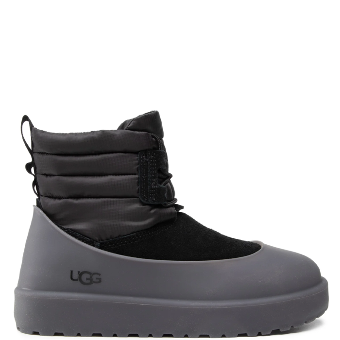 Women's Classic Mini Lace-Up Weather Grey