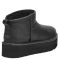 Classic Ultra Mini Platform Leather Black