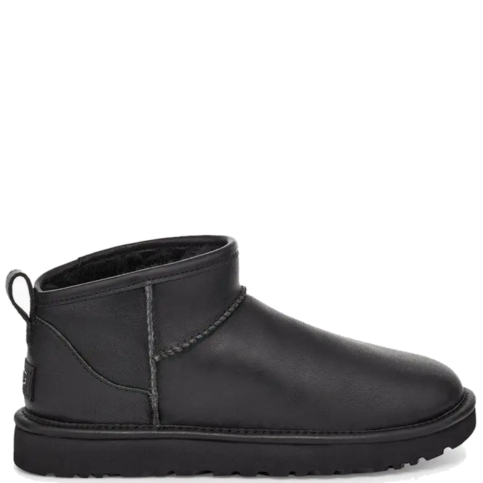 Men Classic Ultra Mini Leather Black