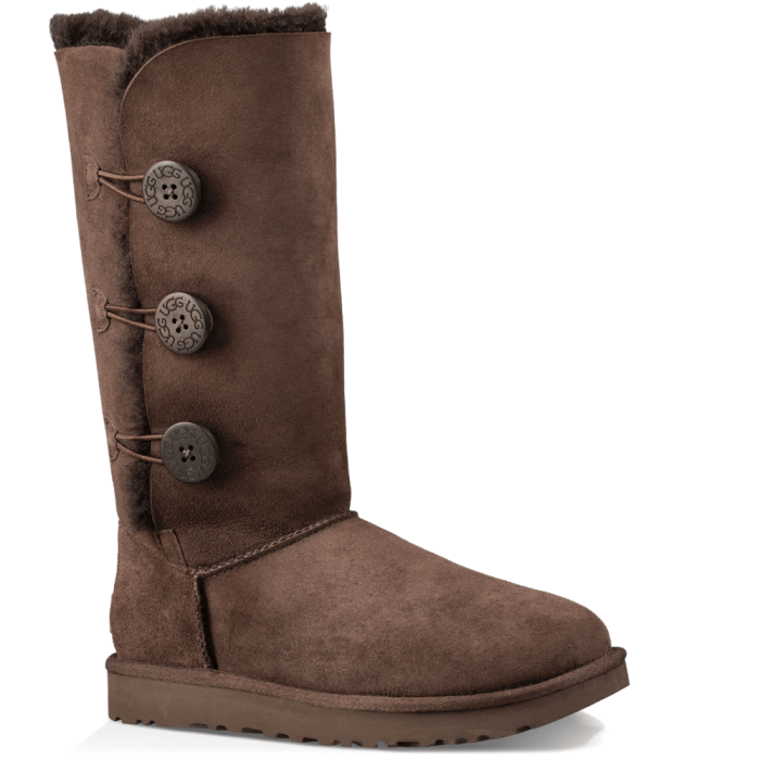 Bailey Button Triplet II Chocolate