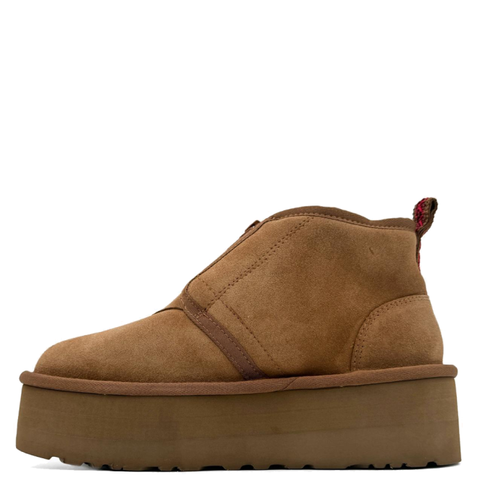 UGG Neumal Platform Zipper Chestnut