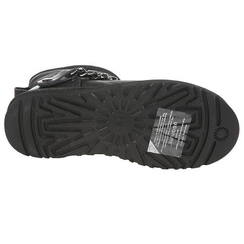 Mini Chain Leather Black