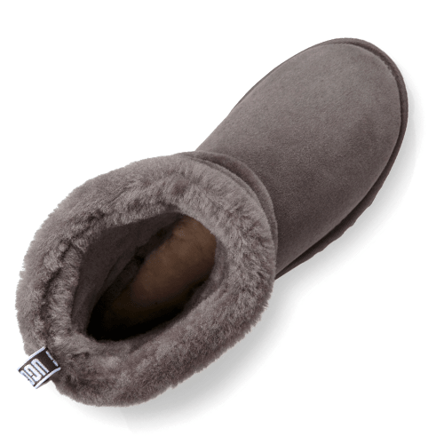 Classic II Mini Fluff Quilted Charcoal