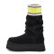 UGG Sweater Letter Boots Black