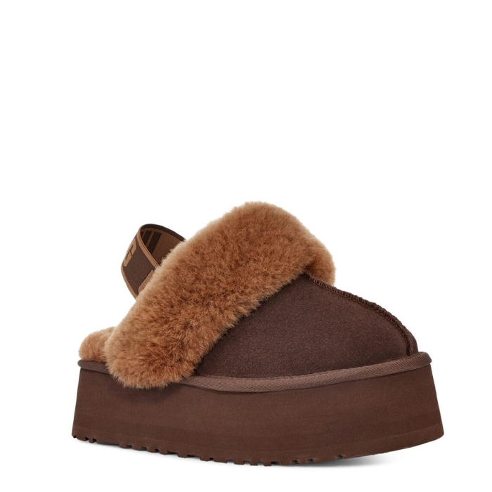 UGG Funkette Slipper Platform Chocolate
