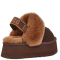 UGG Funkette Slipper Platform Chocolate
