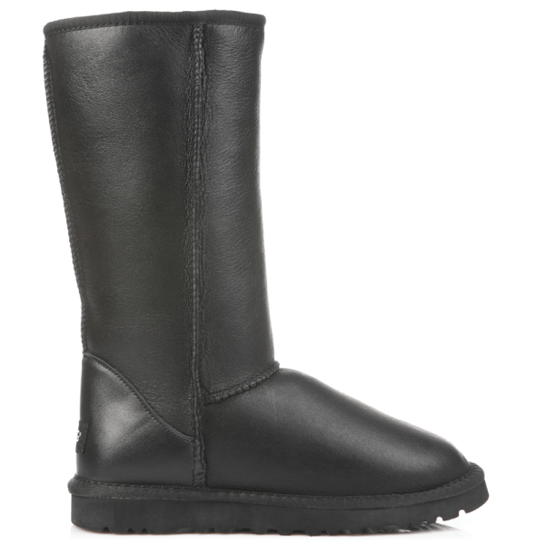 Tall Leather Black