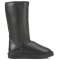 Tall Leather Black