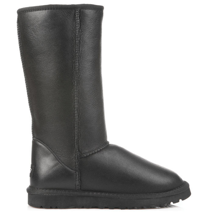 Tall Leather Black