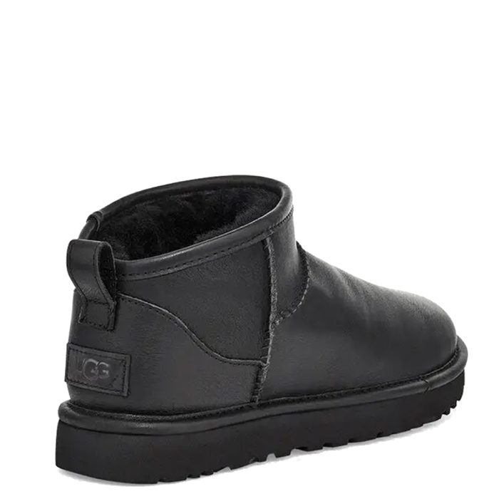 Men Classic Ultra Mini Leather Black