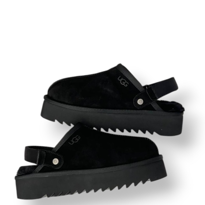 Lanah Clog Black Platform