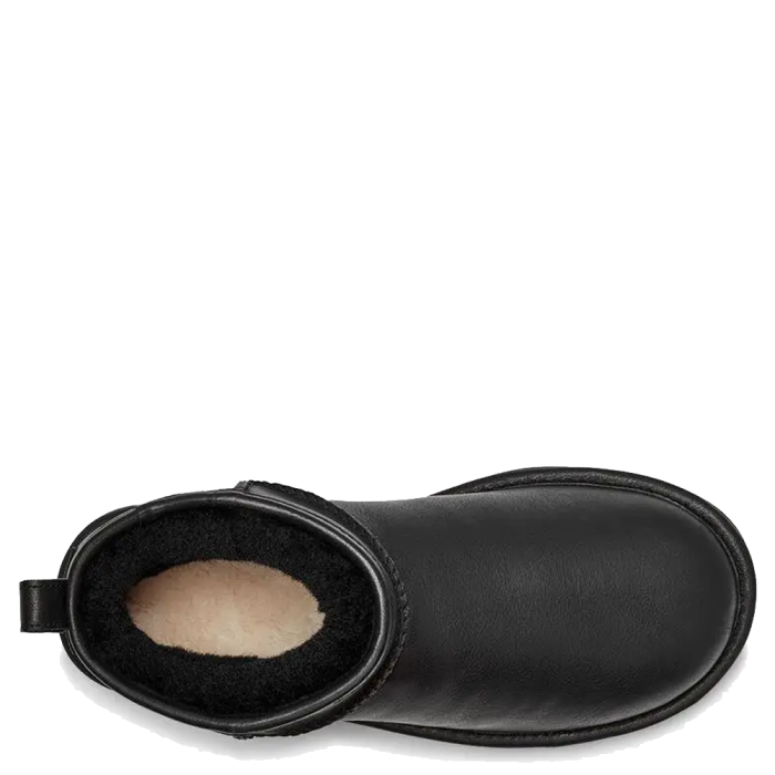 Men Classic Ultra Mini Leather Black