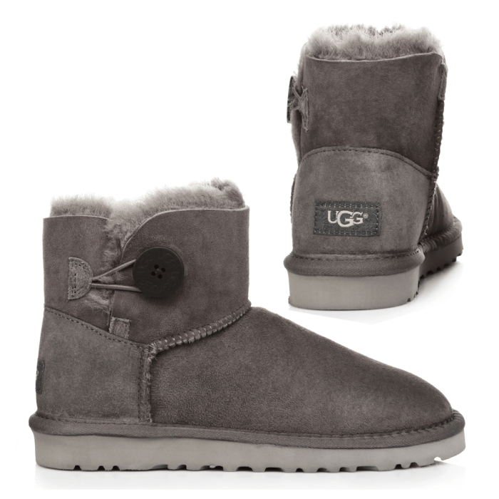 Bailey Button Mini Grey