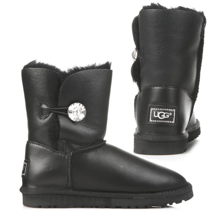 Bailey Bling Leather Black