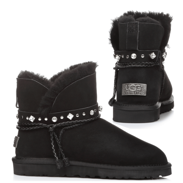 Swarowski Strap Mini Black