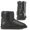 Zip Mini Leather Black
