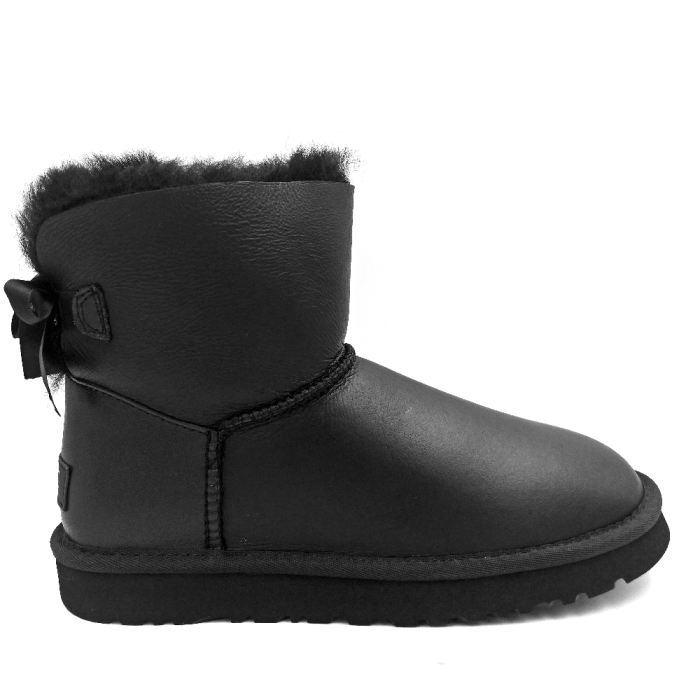 Bailey Bow Mini Leather Black