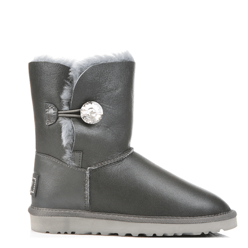 Bailey Bling Leather Grey
