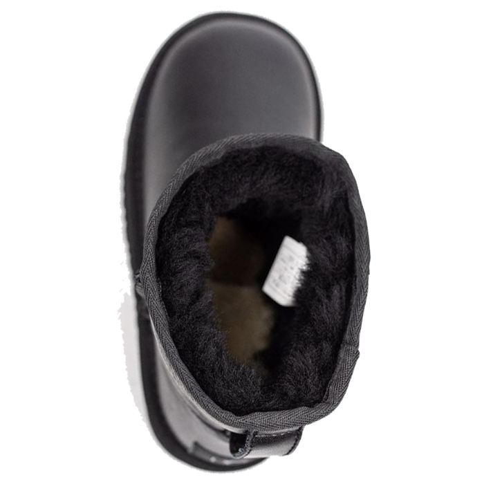 Classic Mini Black Leather Kids