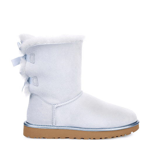 Bailey Bow II Metallic Sky Blue