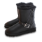 Short Blaise Leather Black