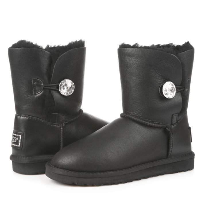 Bailey Bling Leather Black