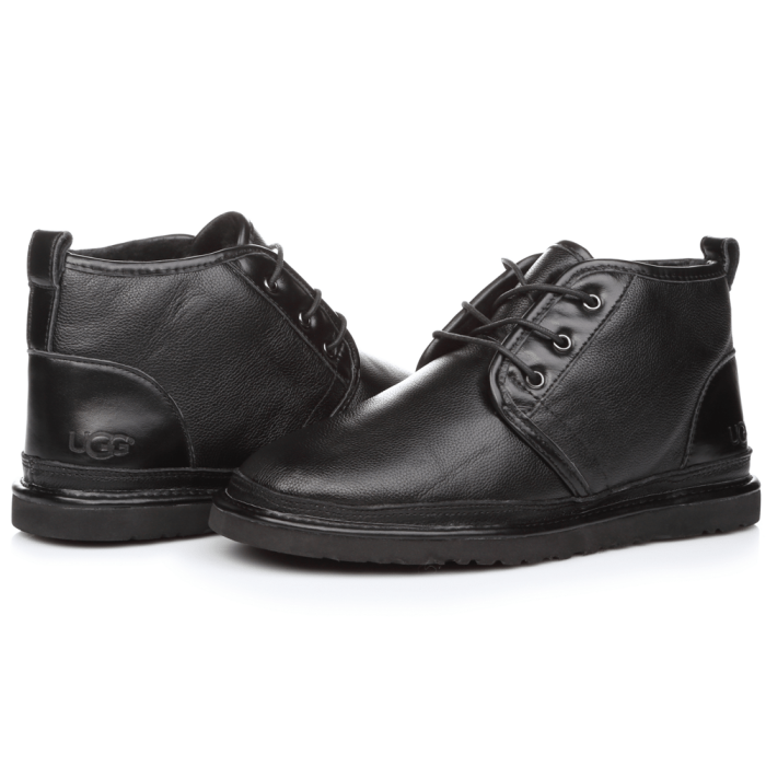 Men Neumel Leather Black
