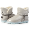 Swarowski Strap Mini Leather White