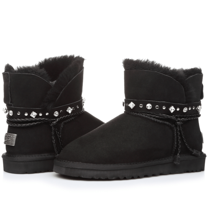 Swarowski Strap Mini Black