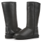 Tall Leather Black