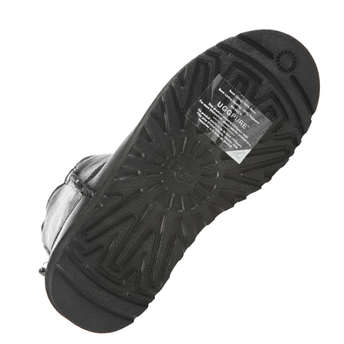 Zip Mini Leather Black