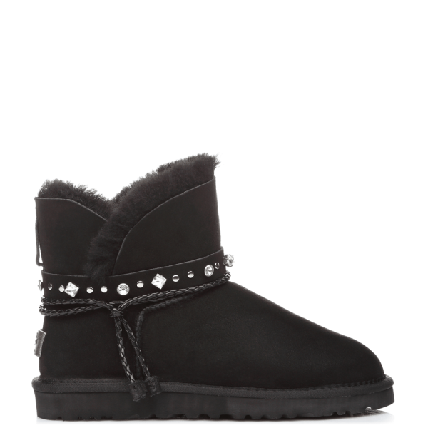 Swarowski Strap Mini Black
