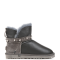 Swarowski Strap Mini Leather Grey