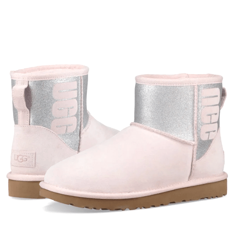 Classic II Mini Sparkle Seashell Pink
