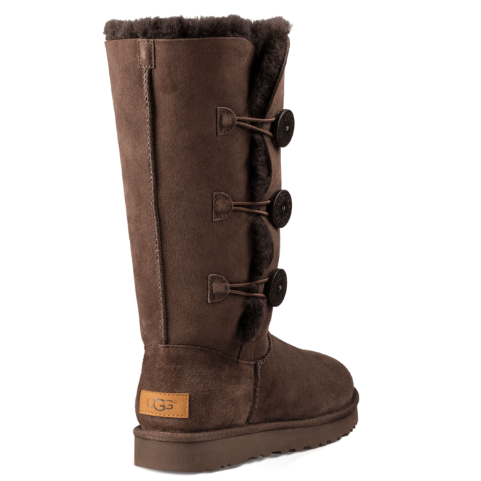Bailey Button Triplet II Chocolate