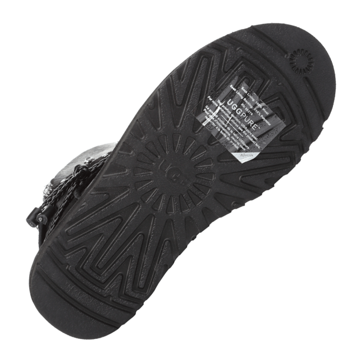 Swarowski Strap Mini Leather Black