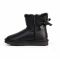 Bailey Bow Mini Leather Black