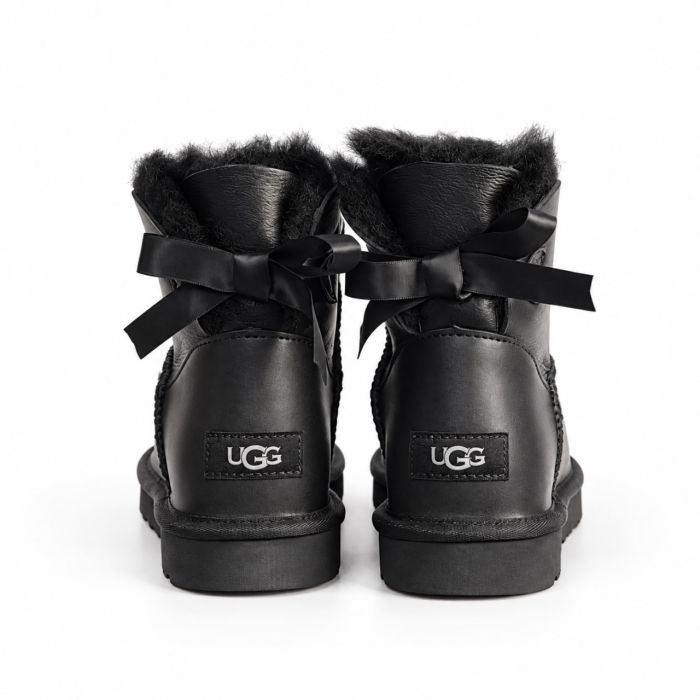 Bailey Bow Mini Leather Black
