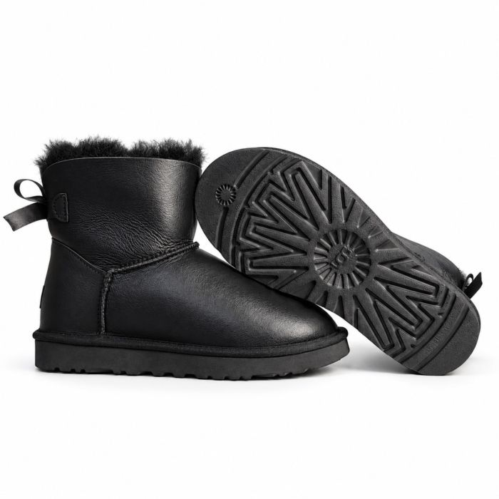 Bailey Bow Mini Leather Black